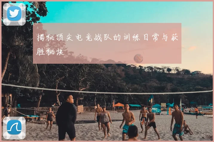 揭秘顶尖电竞战队的训练日常与获胜秘诀